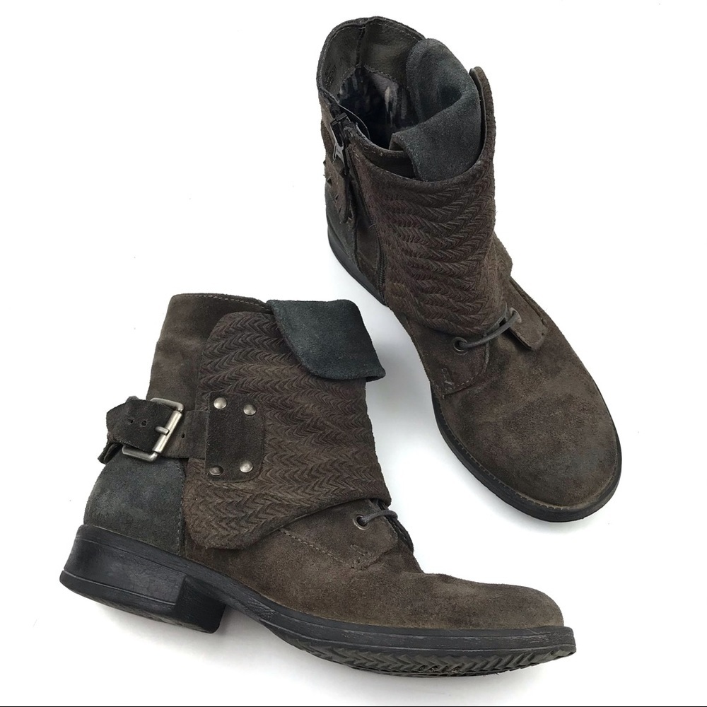 Miz Mooz Tamika leather engineer moto boots